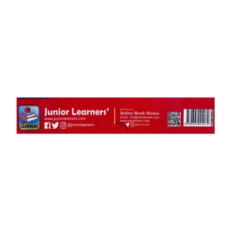 jr. learners flash card with pictures large abc, for 3+ years, 228 2407 image3