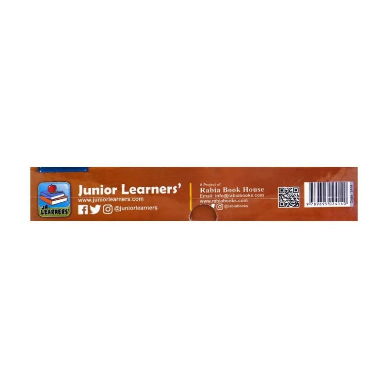 jr. learners flash card with pictures large colours & shapes, for 3+ years, 228 2414 image3