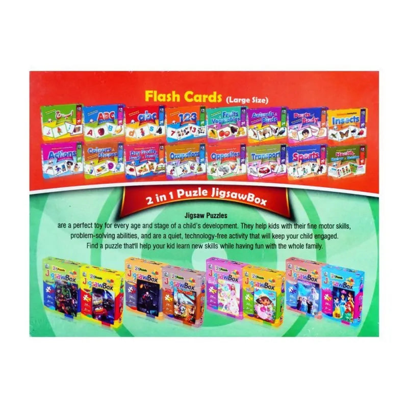 jr. learners flash card with pictures large opposites, for 3+ years, 228 2417 image2