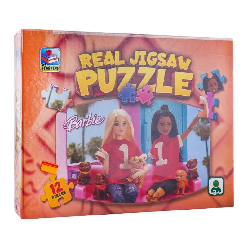 jr. learners real jigsaw puzzle barbie, for 3+ years, 416 8901 main image