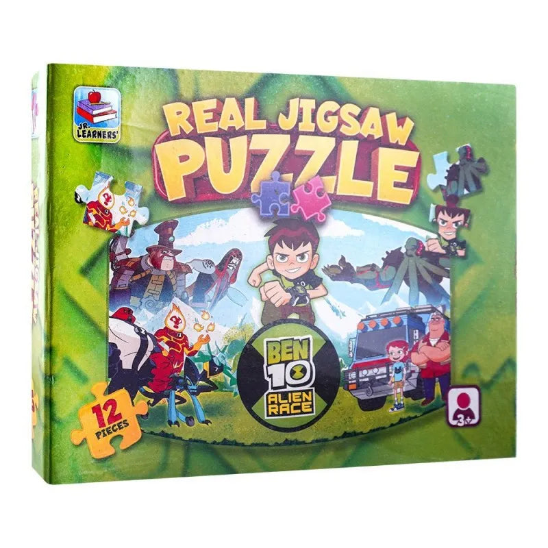 jr. learners real jigsaw puzzle ben 10, for 3+ years, 416 8907 2338 main image