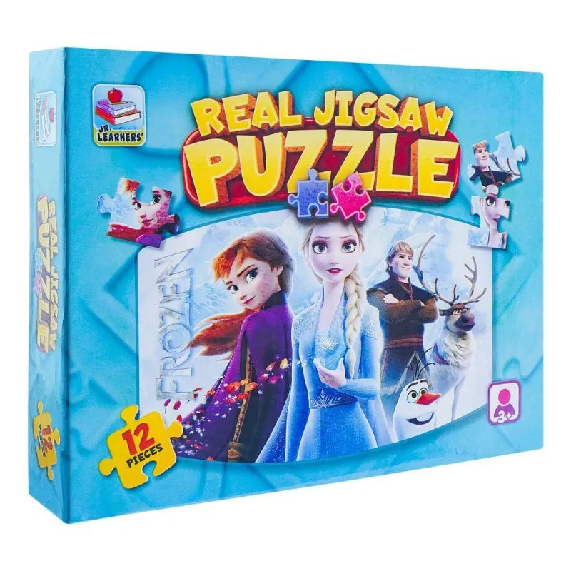 jr. learners real jigsaw puzzle frozen, for 3+ years, 416 8909 2338 main image