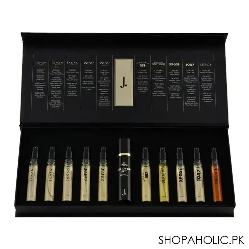 Junaid Jamshed Discovery Set For Men, Each 10ml, 10-Pack - Main Image