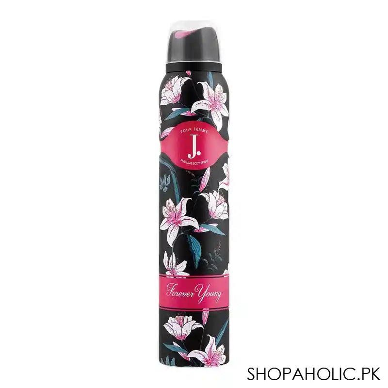 Junaid Jamshed J. Forever Young Femme Perfume Body Spray, For Women, 200ml - Main Image