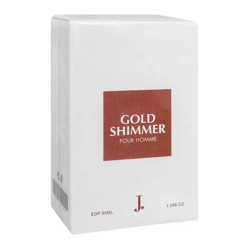 junaid jamshed j. gold shimmer pour homme eau de parfum, for men, 30ml image2