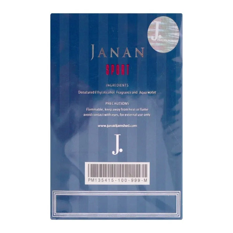 junaid jamshed j. janan sport eau de parfum, fragrance for men, 100ml image4