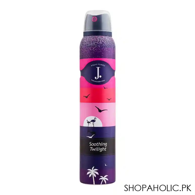 Junaid Jamshed J. Soothing Twilight Femme Perfume Body Spray, For Women, 200ml - Main Image