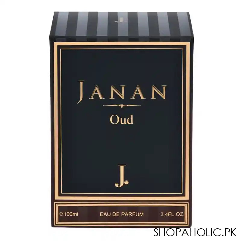 Junaid Jamshed Janan Oud, Eau de Parfum, For Men & Women, 100ml - Image 2