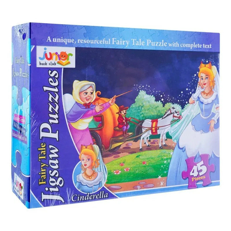 junior fairy tale jigsaw puzzle cinderella, 45 pack, 415 8701 2422 a main image