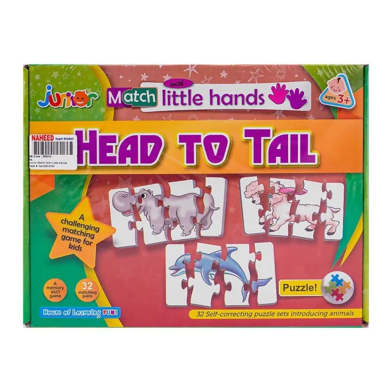 junior match with little hands head & tail, for 3+ years, 230 2434 image2