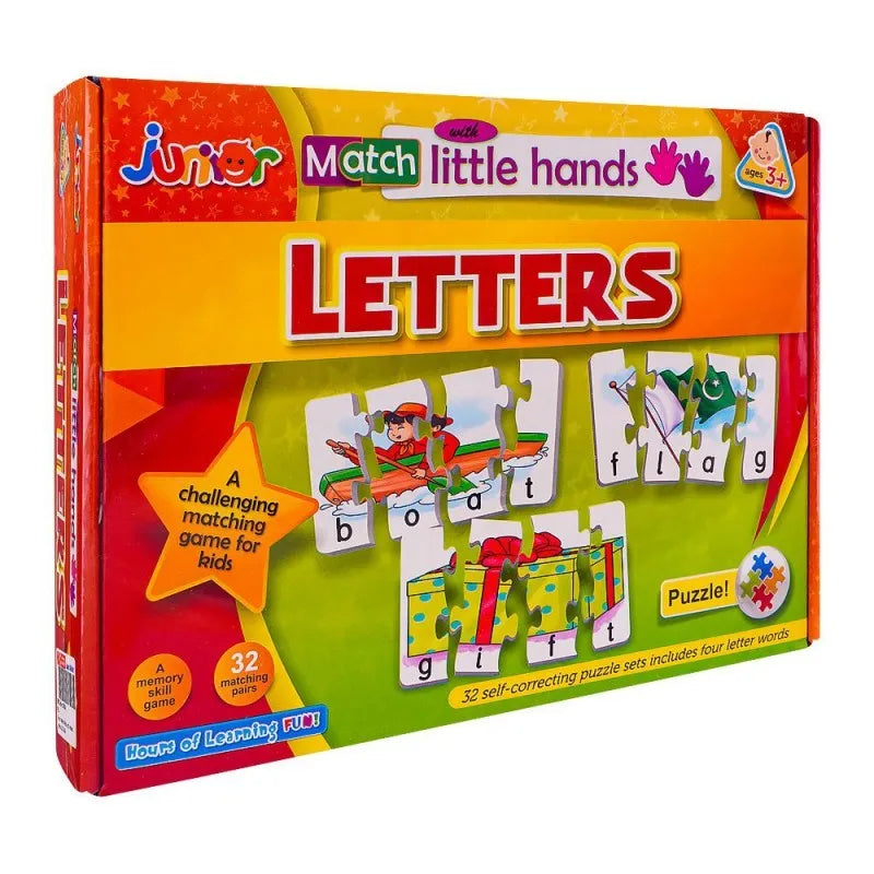 junior match with little hands letters, for 3+ years, 230 2435 main image