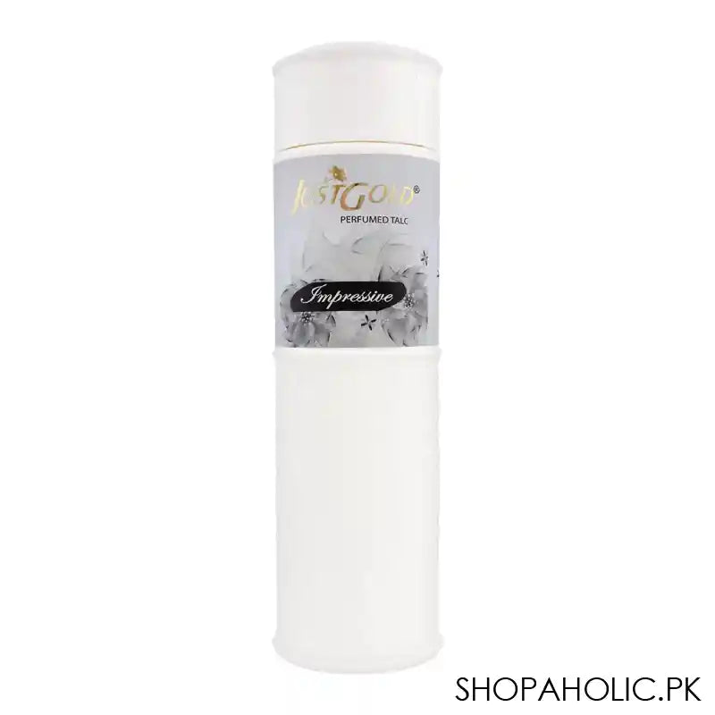 Just Gold Impressive Perfumed Talcum Powder, 125g - Main Image