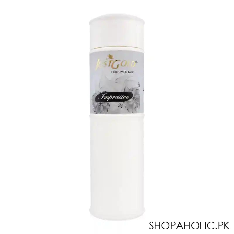 Just Gold Impressive Perfumed Talcum Powder, 250g - Main Image