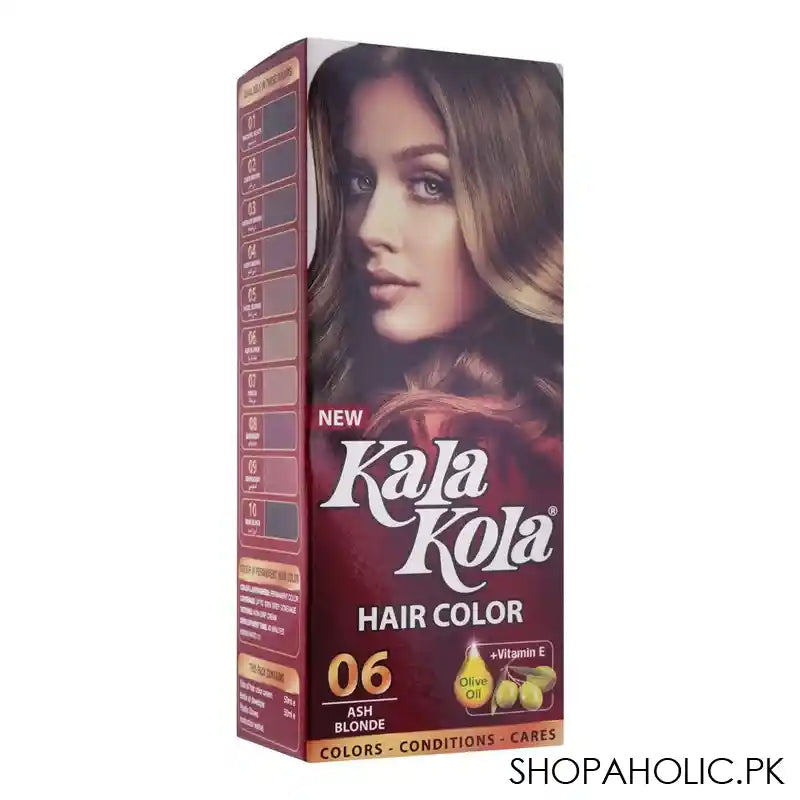 Kala Kola Hair Colour, 06 Ash Blonde - Main Image