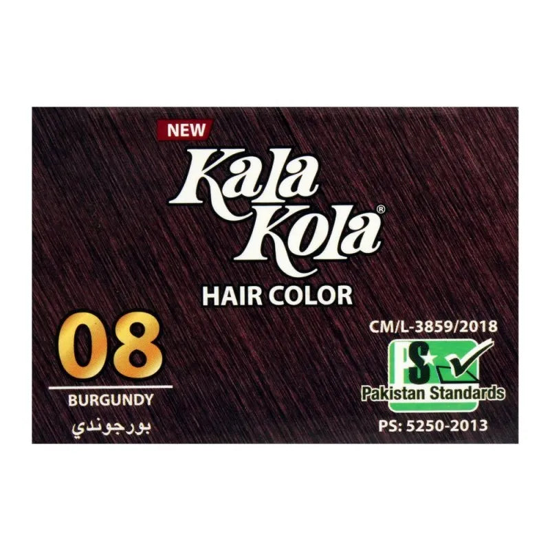 kala kola hair colour, 08 burgundy image5