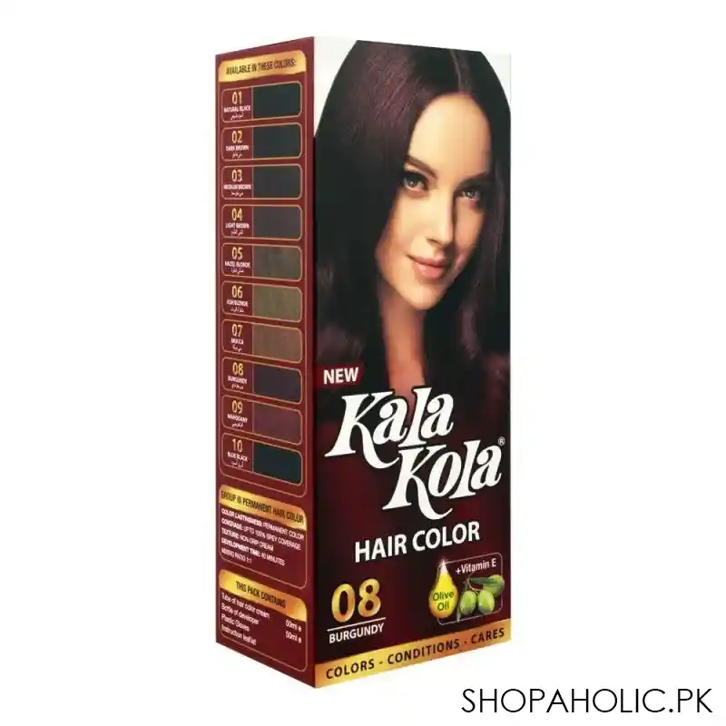 kala kola hair colour, 08 burgundy main image