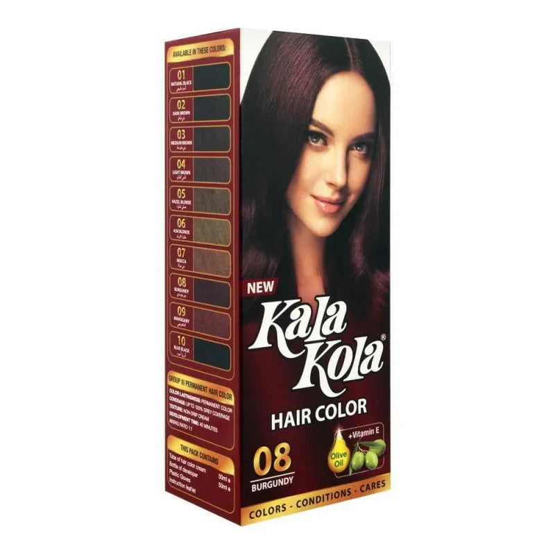 kala kola hair colour, 08 burgundy main image