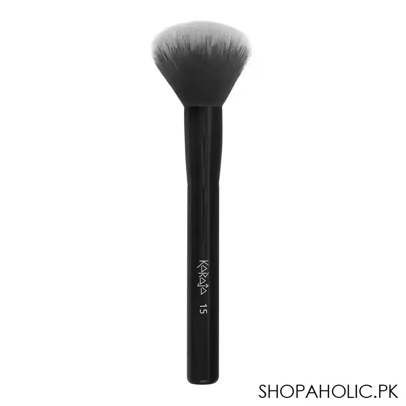 Karaja K-Flat Face Brush, Powder Brush, 1-Pack, No.15 - Main Image