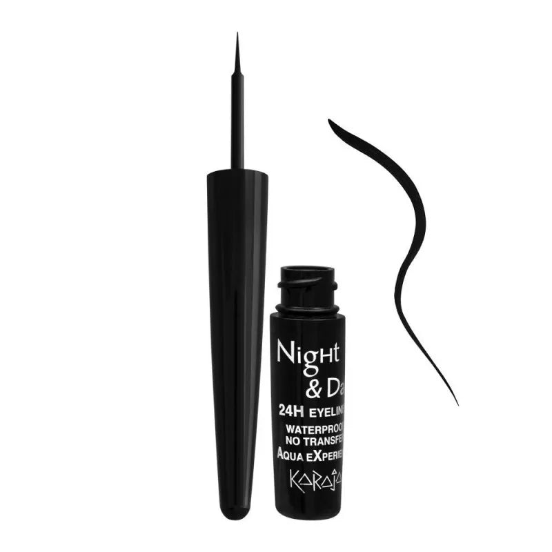 karaja night & day waterproof eyeliner, no. 1 main image