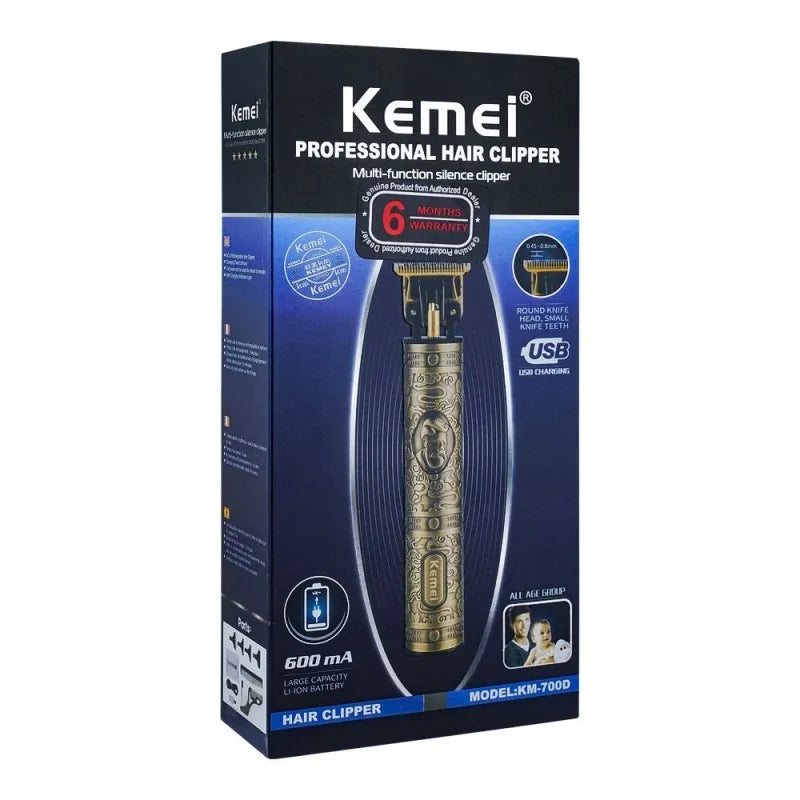 kemei professional multi function silence hair clipper, km 700d image2