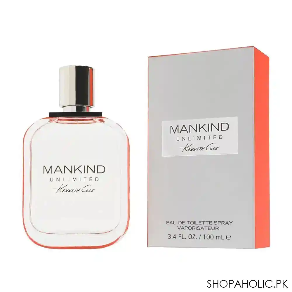 kenneth cole mankind unlimited eau de toilette spray, for men, 100ml main image