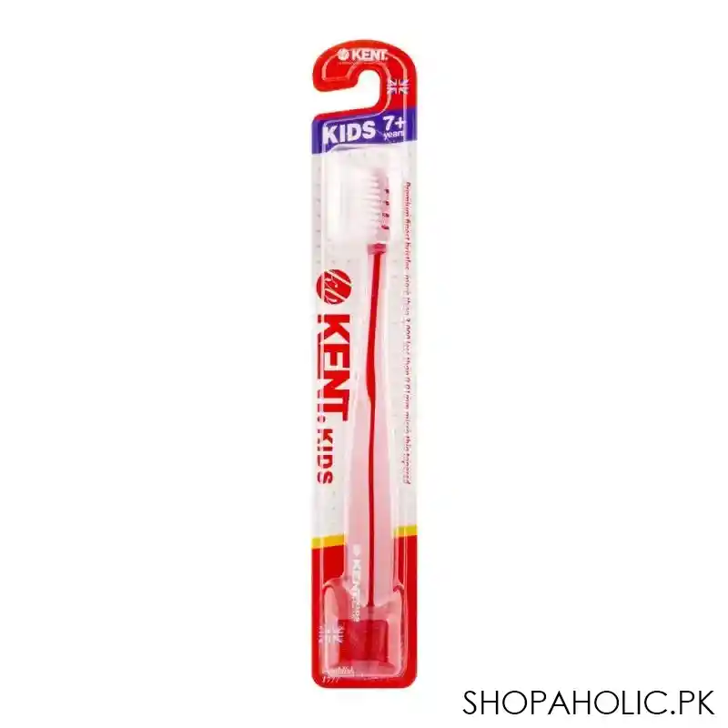 kent kids premium finest toothbrush 7+ years, red main image