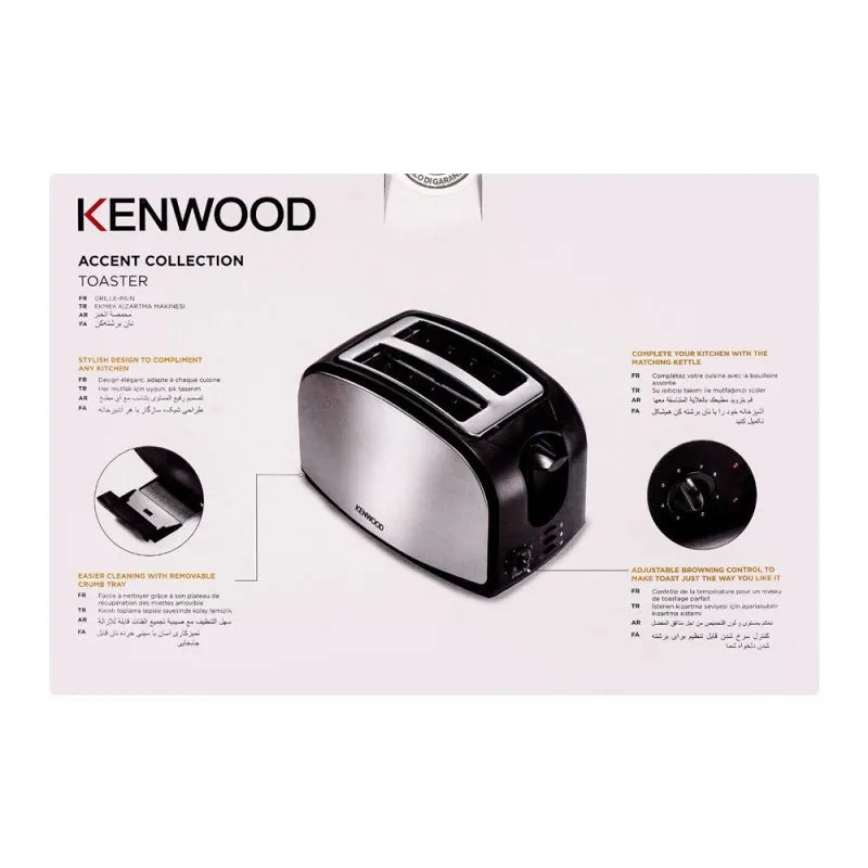 kenwood acent toaster, tcm 01.a0bk image3