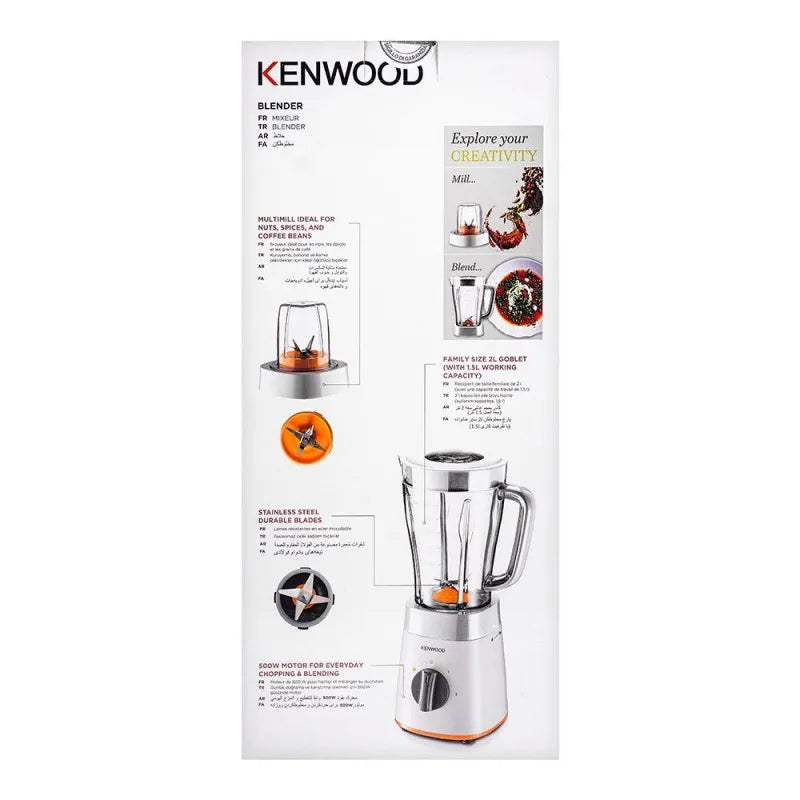 kenwood blender, 2 liters, 500w, blp 15.150wh image3