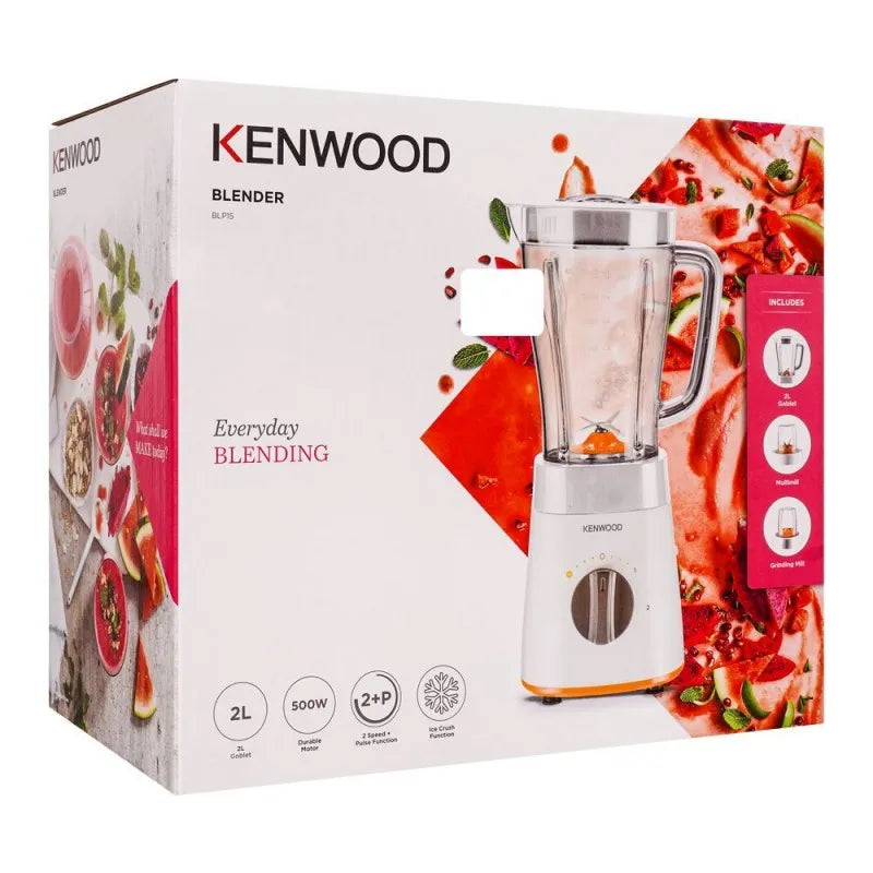 kenwood blender, 2l, 500w, blp 15.360wh image2