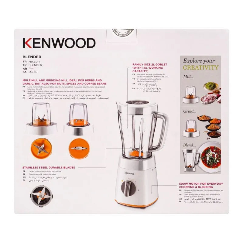 kenwood blender, 2l, 500w, blp 15.360wh image3