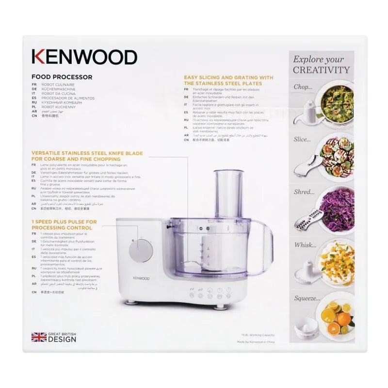 kenwood food processor, fp 120, 400w image3