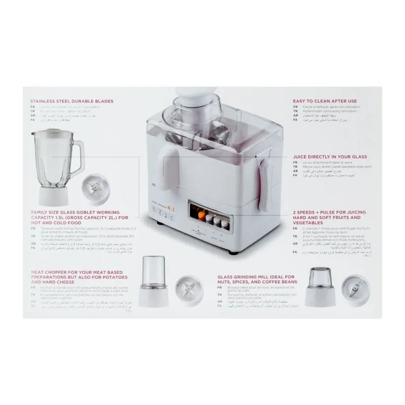 kenwood juicer blender 4 in 1, jep 00 image4