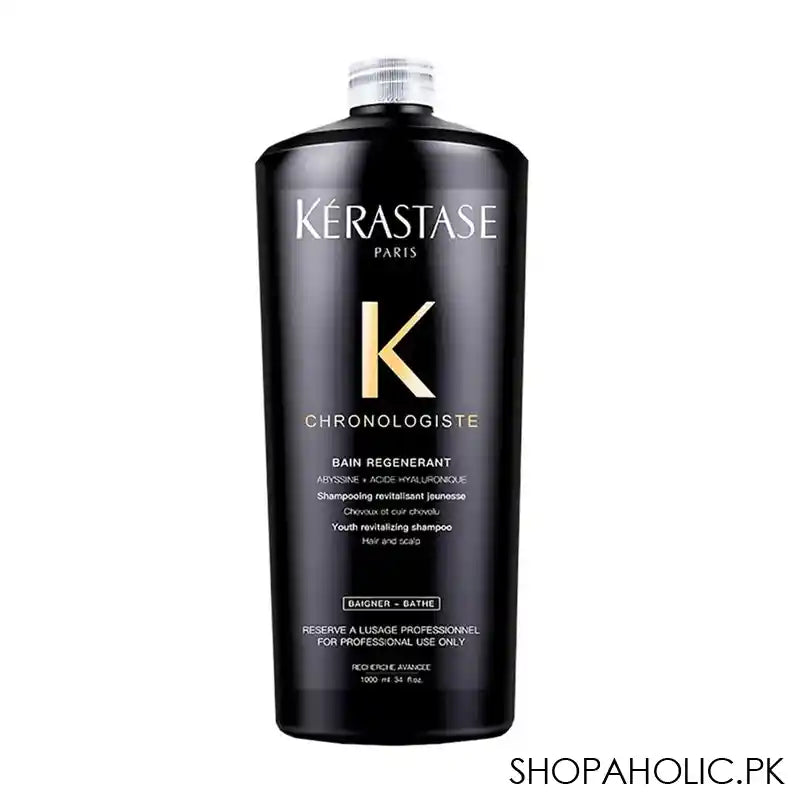 Kerastase Chronologiste Bain Regenerant Shampoo, For Hair And Scalp, 1000ml - Main Image