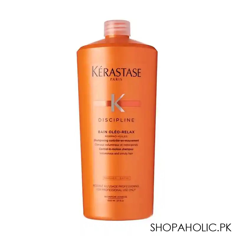 Kerastase Discipline Bain Oleo-Relax Shampoo, For Frizzy and Unruly Hair, 1000ml - Main Image