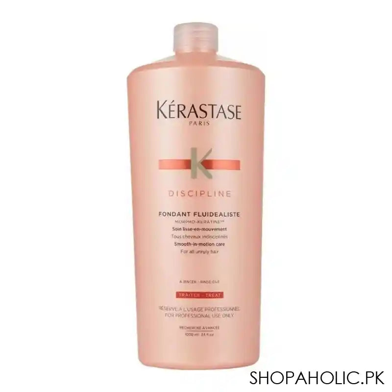 Kerastase Discipline Fondant Fluid Conditioner, For Frizzy and Unruly Hair, 1000ml - Main Image