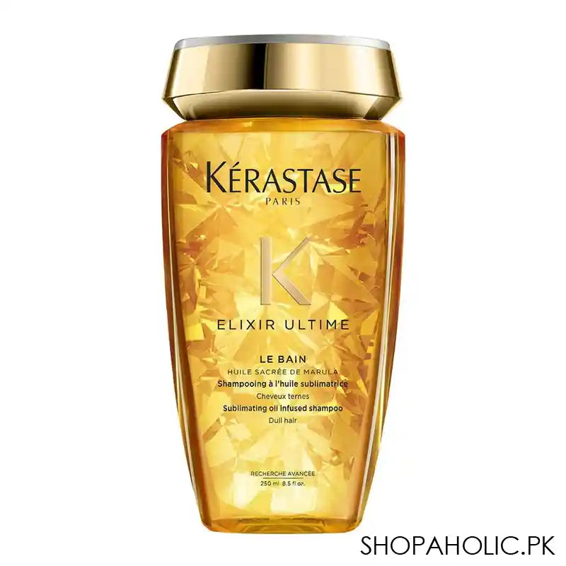 Kerastase Elixir Ultime Le Bain Shampoo, For Shine and Nourishment, 80ml - Image 2