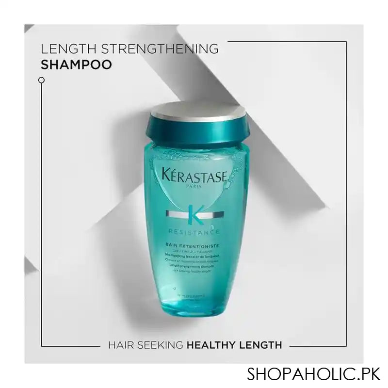 Kerastase Resistance Bain Extentioniste Shampoo, For Damaged and Over-Processed Hair, 250ml - Image 5