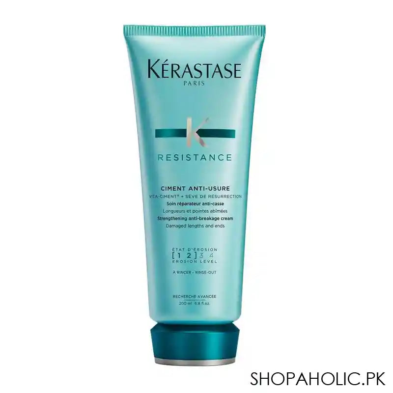 Kerastase Resistance Ciment Anti-Usure and Anti-Breakage Conditioner, For Thinning and Weak Hair, 200ml - Main Image