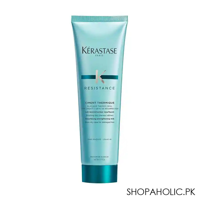 Kerastase Resistance Ciment Thermique Heat Protecting Cream, For Damaged and Over-Processed Hair, 150ml - Main Image