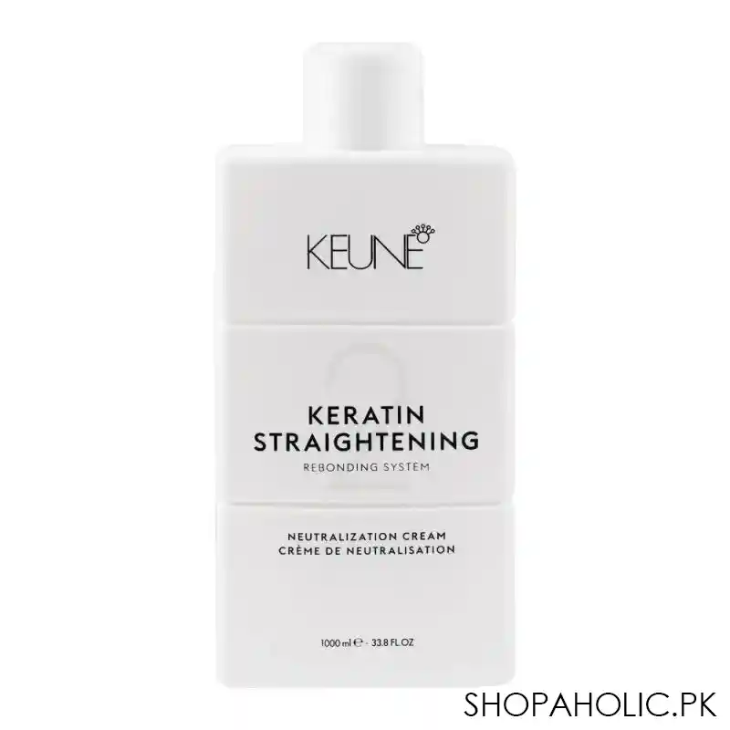 keune keratin straightening rebonding system, neutralization cream, 1000ml main image