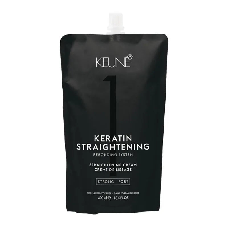 keune keratin straightening rebonding system straightening cream, strong, 400ml main image