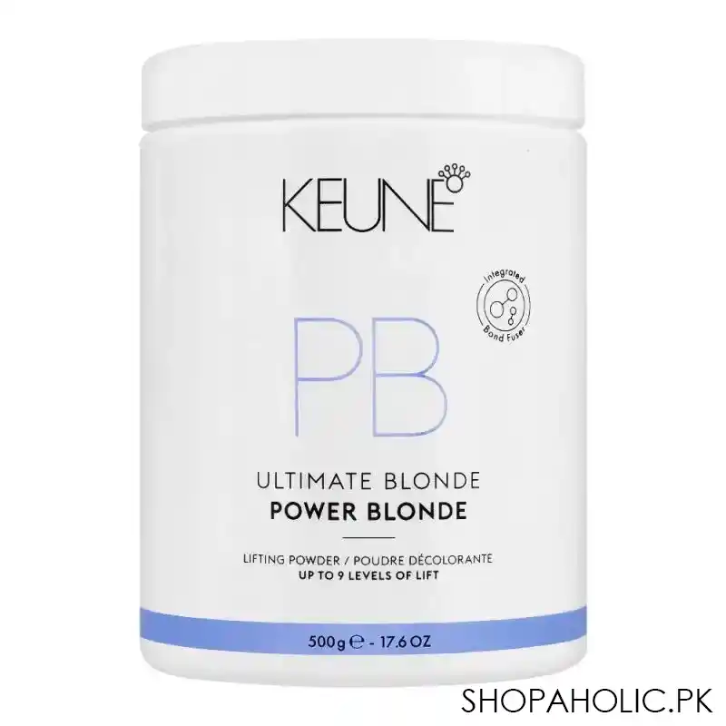 keune pb ultimate blonde power blonde lifting powder, 500g main image