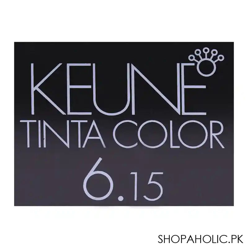 Keune Tinta Hair Color 6.15 Dark Ash Mahogany Blonde - Image 5