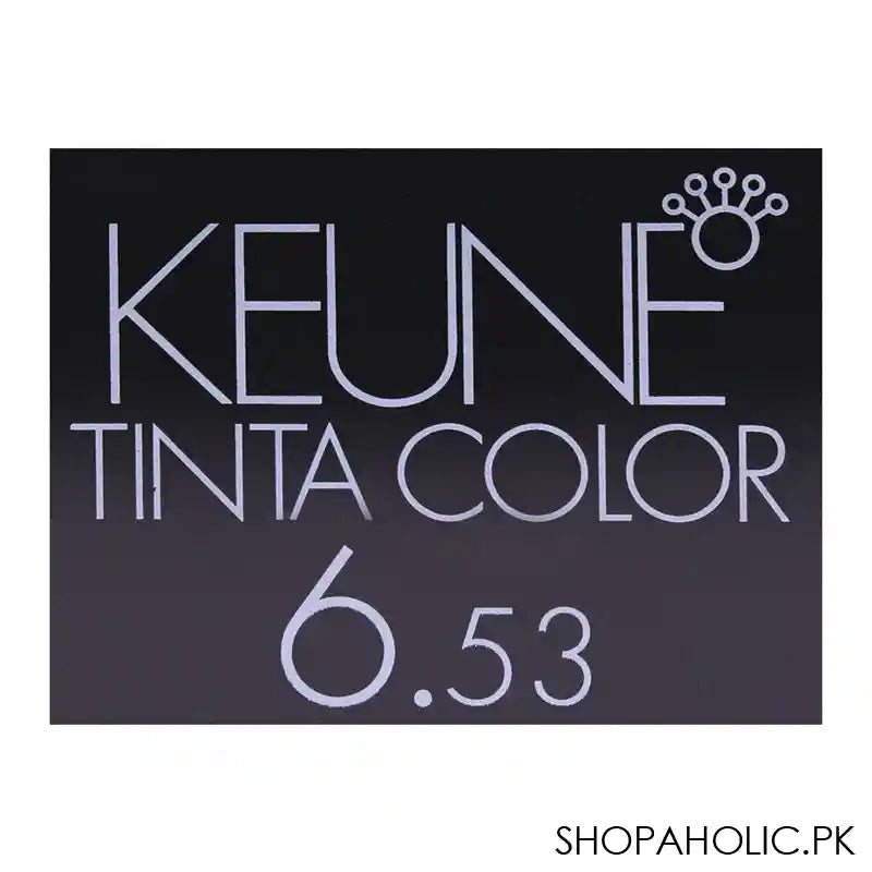 Keune Tinta Hair Color 6.53 Dark Chestnut Blonde - Image 3