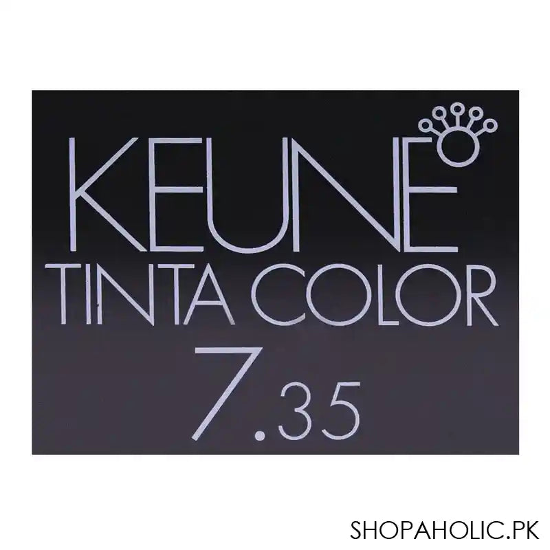 Keune Tinta Hair Color 7.35 Medium Choco Blonde - Image 5