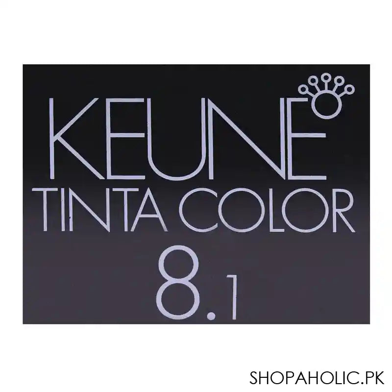 Keune Tinta Hair Color 8.1 Light Ash Blonde - Image 3