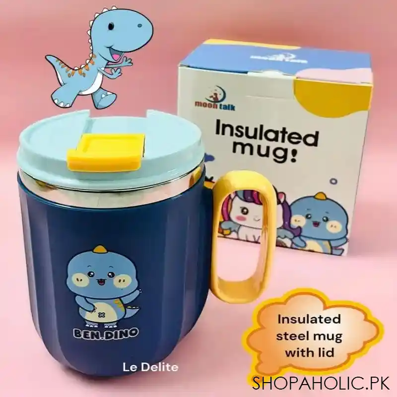 kids cartoon insulated mug image4