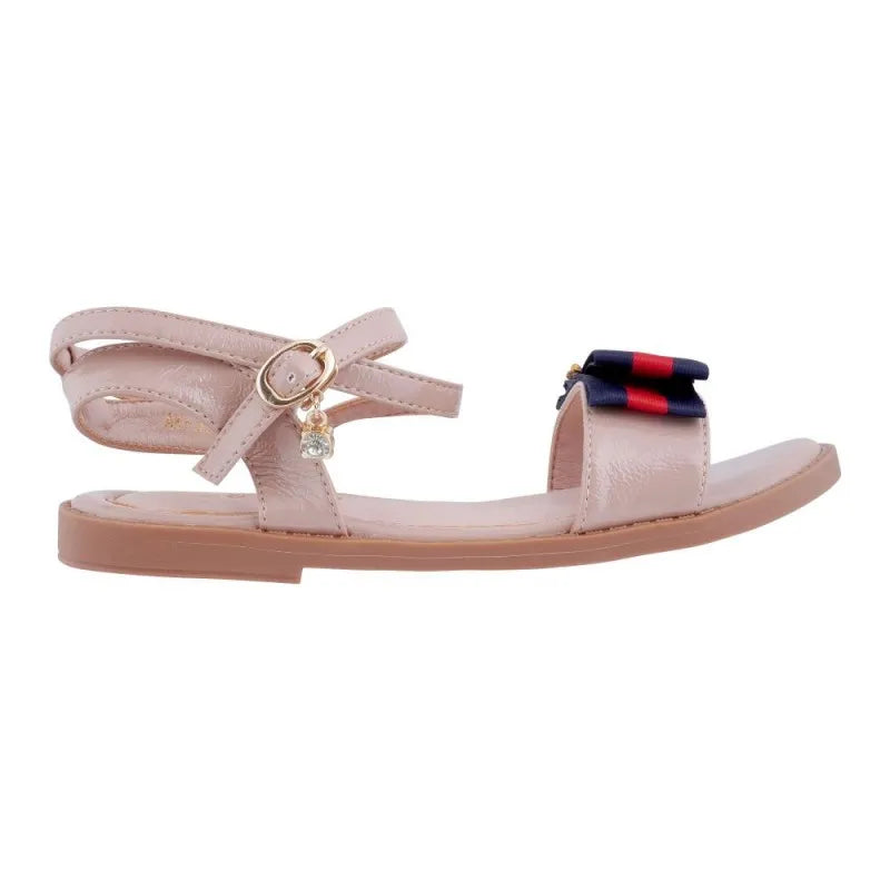 kid's sandals, for girls, apricot, ak 53 image3