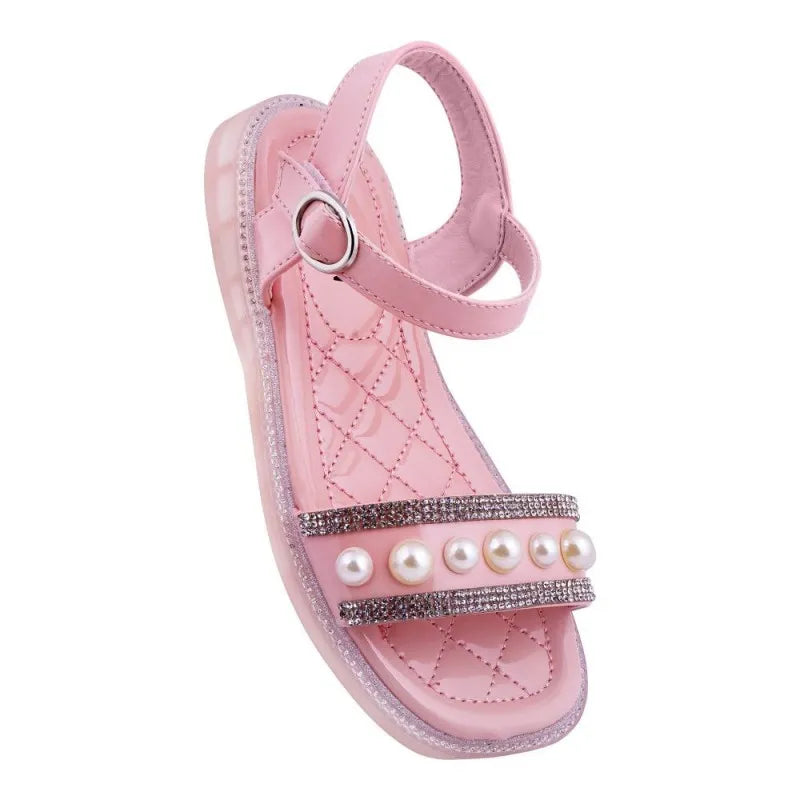 kid's sandals, for girls pink, 2116 image2