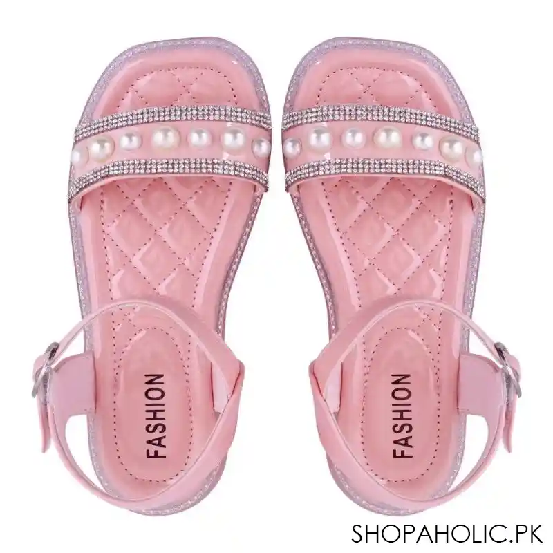 kid's sandals, for girls pink, 2116 main image